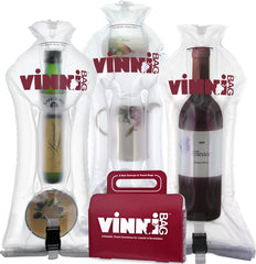 VinniBag Inflatable Travel Wine Bag